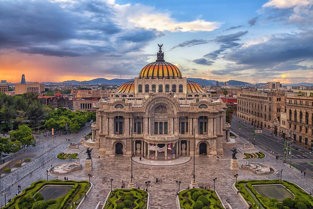 Bellas Artes a color
